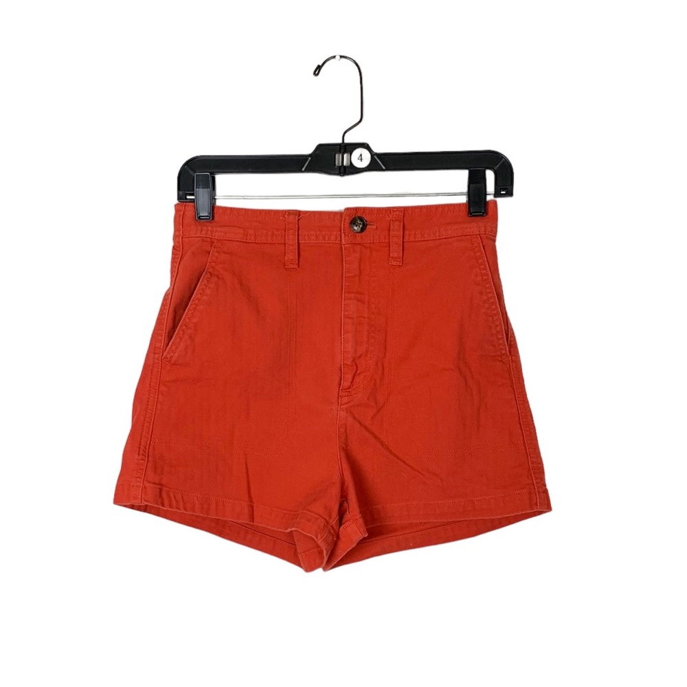 Madewell high rise camp shorts size xs comfort stretch